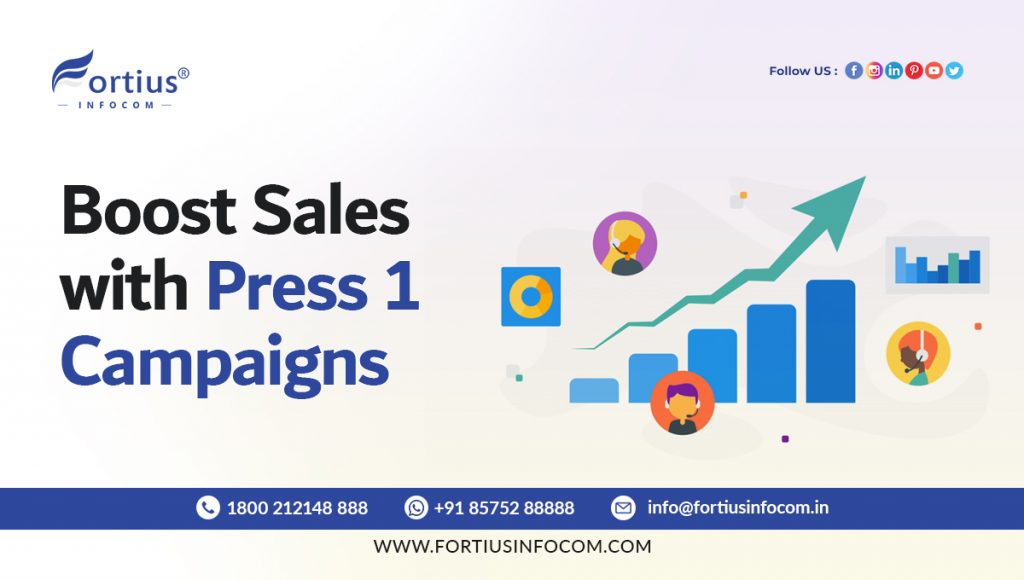 Boost sales with Press 1 campaigns