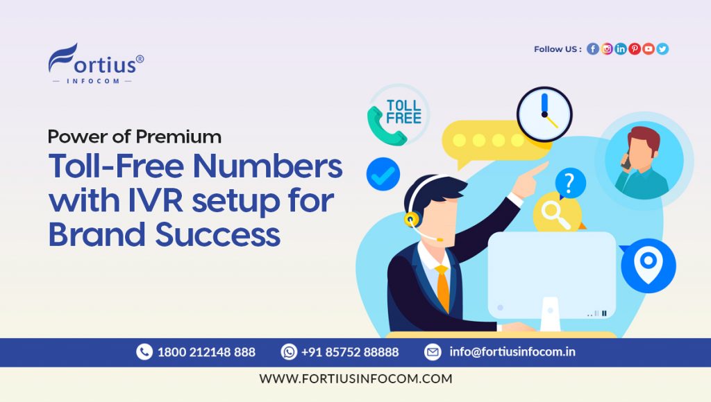 Power of Premium Toll-Free Numbers with IVR setup for Brand Success