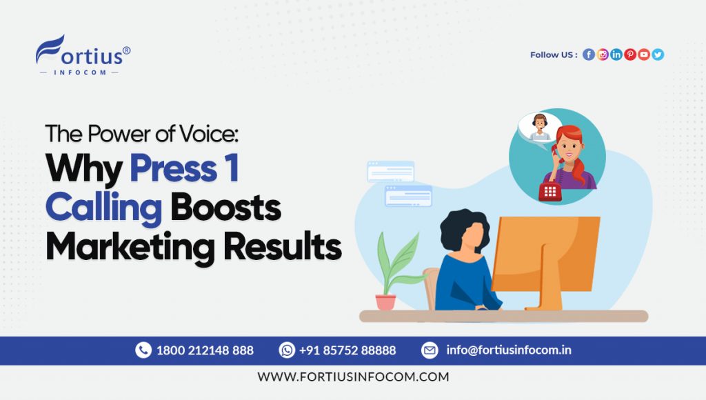 The Power of Voice: Why Press 1 Calling Boosts Marketing Results