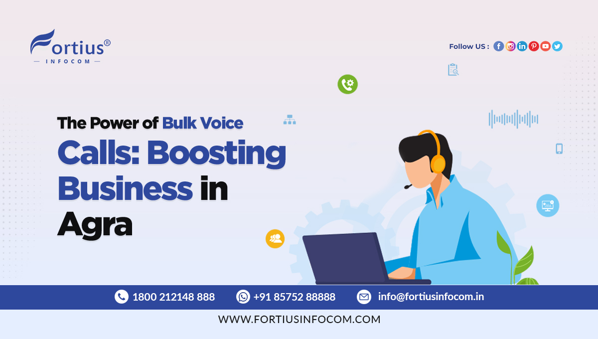 Bulk Voice Call Service in Agra  Fortius Infocom