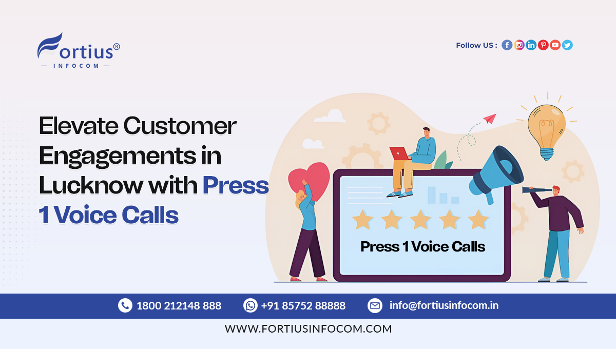 Press 1 Voice Call service in Lucknow