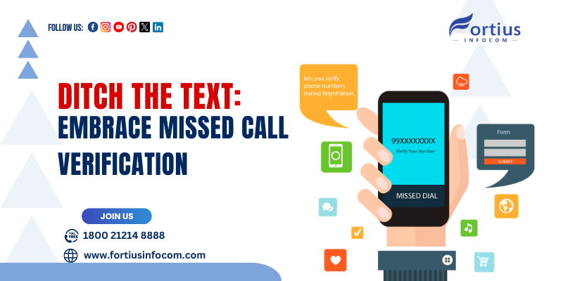 Discover the power of Missed Call Verification. Say goodbye to forgotten passwords and endless verification codes. Experience enhanced security and cost savings with this simple and seamless solution.